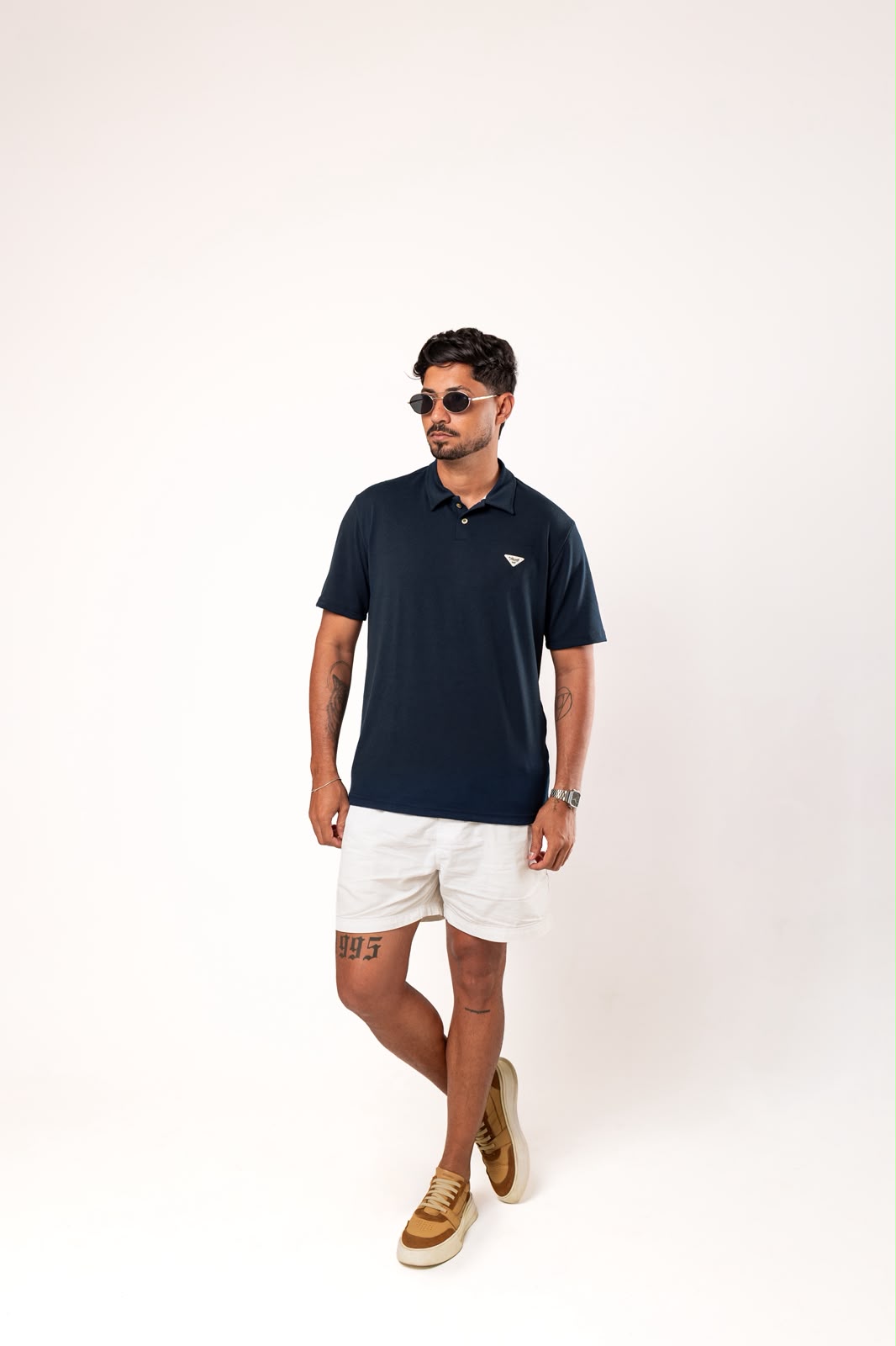 CAMISA POLO TEXTURISADA