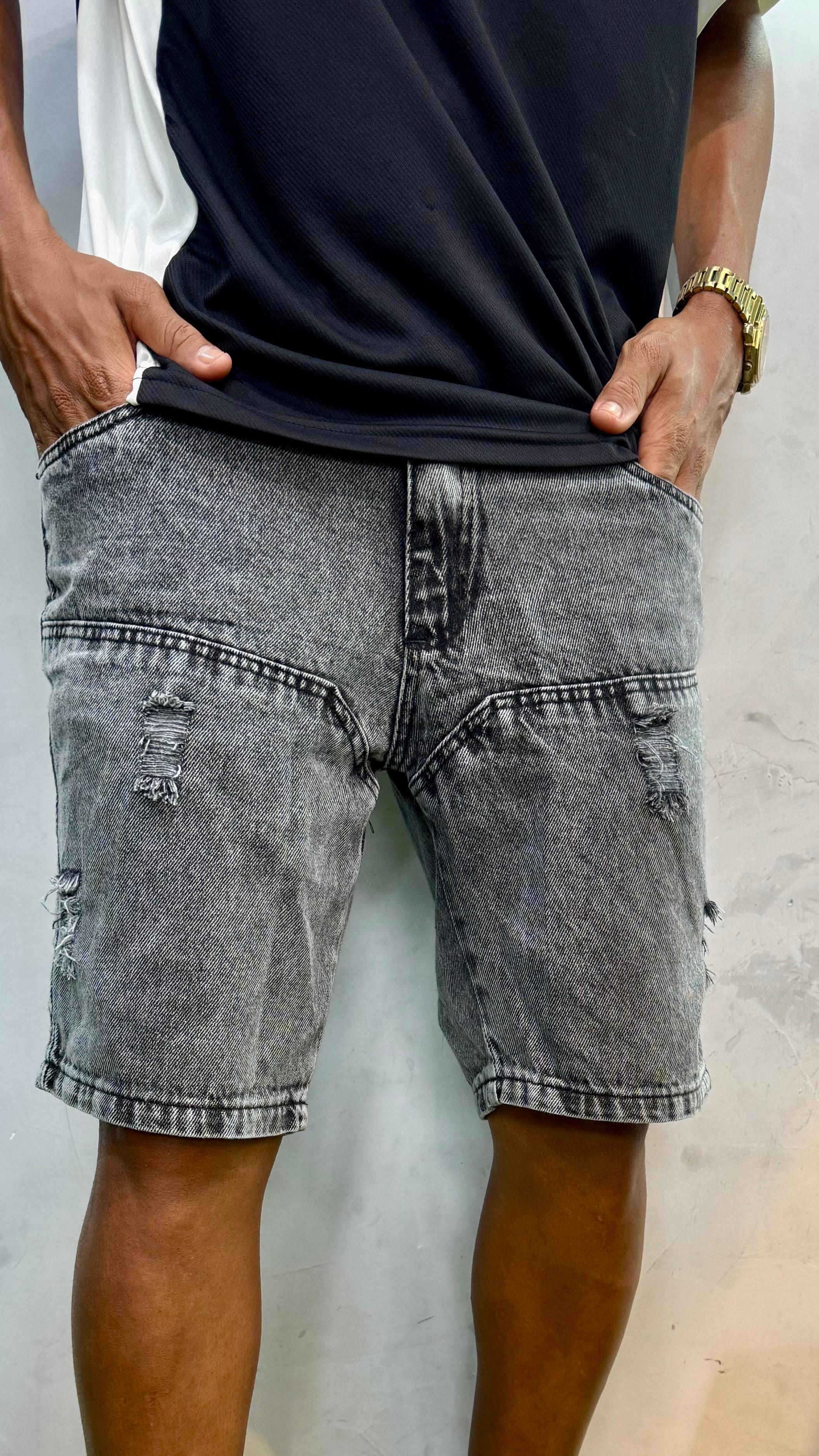 SHORT JEANS JOGADOR